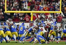 Gay’s 30-yard FG lifts Rams over Brady, Buccaneers 30-27