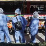 Hospital workers treated to lunch