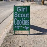 Girl Scout cookie season is in full swing