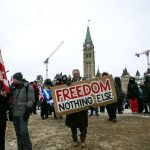 Ontario drops vaccine proof, protests persist
