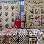 Philanthropy and artistic handiwork are stitched together for quilt show