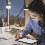 Avoid computer eye strain at work