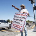 Killens protests at Temecula, Murrieta schools