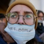 Russians hold anti-war rallies amid ominous threats by Putin
