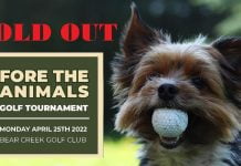 ‘FORE the Animals’ 14th annual charity golf tournament sold out