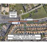 Traffic Alert: Temecula Parkway lane closures near Wabash Lane, April 26-May 13