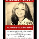 Parents ask for help finding 15-year-old Siena Stubbs