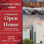 MSJC to Host Community Open House at Temecula Valley Campus