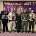 Temecula Valley Elks Lodge No. 2801 honors local law enforcement