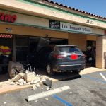 SUV crashes into Temecula business
