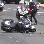 SDPD motorcycle sergeant injured in Temecula crash