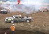 Wagner wins Firefighter Demolition Derby last chance qualifier
