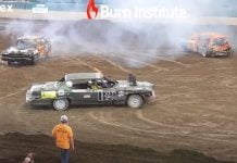 Wagner wins Firefighter Demolition Derby last chance qualifier