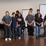 Soboba’s Summer Youth Academy participants share an environmental event