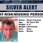 Silver alert issued for missing man in Hemet
