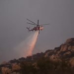 Helicopter used in firefight crashes at Banning Airport, 3 injured