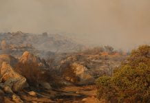 Rain, strong winds could create dangerous conditions around fire areas