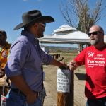 School Board candidate Jeremy Parsons hits the campaign trail in Anza