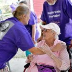 Barbara Bradford enjoys 100th birthday celebration in Minor Park