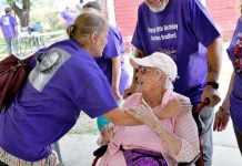 Barbara Bradford enjoys 100th birthday celebration in Minor Park