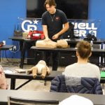 Menifee residents learn how CPR can save lives Man teaching CPR