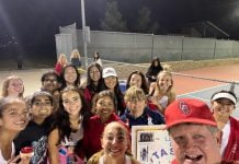 Great Oak wins Southwestern League girls’ tennis title