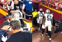 Raiders’ Davante Adams charged for shoving photographer
