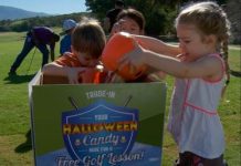 Score free golf lessons for little ones in exchange for Halloween sweets