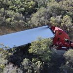 Multiple agencies recover off-roading 18-wheeler