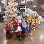 Santa visits historic Motte Romola Farm Museum in Menifee
