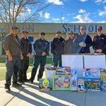 CalFire, Spark of Love donate toys to Hamilton Elementary students