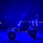 Temecula Jeep & Off Road group roll out a dashing display of lights during parade