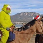 LRE equestrians celebrate with Christmas horseback ride