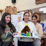 Sacred Heart holds Gingerbread Nativity Party