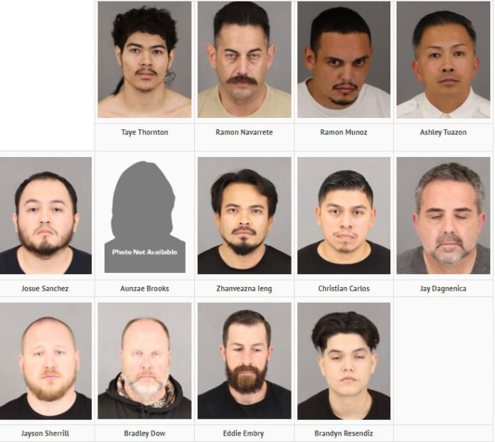 Fourteen people arrested in Riverside County prostitution sting ...