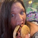 Afternoon lunch with GeriLyn at Big Red’s BBQ