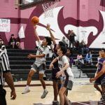 Paloma Valley boys’ basketball pick up first league win, defeat winless Vista del Lago