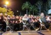 Evening vigil held at Lake Elsinore Station for Deputy Darnell Calhoun