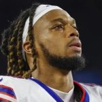 Damar Hamlin communicating, showing improvement