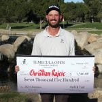 Rajcic uses walkoff chip in to win Asher Tour’s Temecula Open