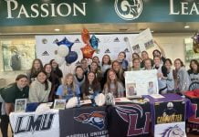 Local student-athletes sign National Letters of Intent