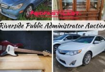 Sheriff’s estate auction in Perris to feature cars, phones, TVs, jewelry