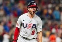 Turners grand slam launches Team USA into WBC semifinals