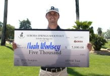 Woolsey rallies for first victory in ASHER Tour’s PGA Tour Canada qualifying tune-up event