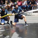 Murrieta Fire & Rescue 76th Firefighters BBQ held at Town Square Park