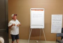 Teachers, conservationists and and others attend a Nature Education Resource Forum at the Santa Rosa Plateau