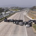 Police chase ends in standoff on I-5 in Carlsbad