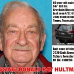 Man last seen in Temecula reported missing