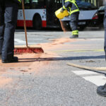 Pickup truck spills fuel on Wildomar street, prompting cleanup