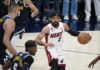 The Miami Heat roar back in Game 2 to tie the Denver Nuggets in NBA Finals